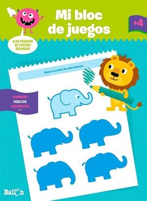 MI BLOC DE JUEGOS A PARTIR DE 4 AÑOS | 9789037496703 | BALLON | Llibreria Drac - Llibreria d'Olot | Comprar llibres en català i castellà online
