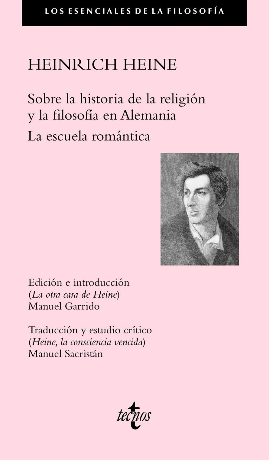 SOBRE LA HISTORIA DE LA RELIGIÓN Y LA FILOSOFÍA EN ALEMANIA LA ESCUELA ROMÁNTICA | 9788430965588 | HEINE, HEINRICH | Llibreria Drac - Librería de Olot | Comprar libros en catalán y castellano online