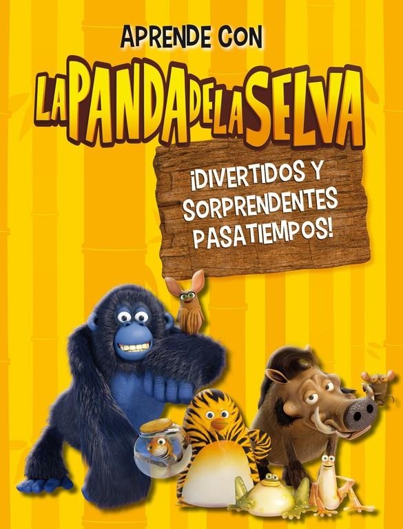 DIVERTIDOS Y SORPRENDENTES PASATIEMPOS! (LA PANDA DE LA SELVA. ACTIVIDADES 2) | 9788401907241 | AAVV | Llibreria Drac - Librería de Olot | Comprar libros en catalán y castellano online