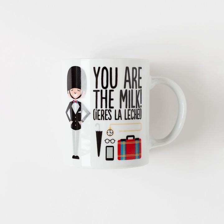 TAZA SUPERBRITÁNICO YOU ARE THE MILK! | 8432715074922 | Llibreria Drac - Librería de Olot | Comprar libros en catalán y castellano online