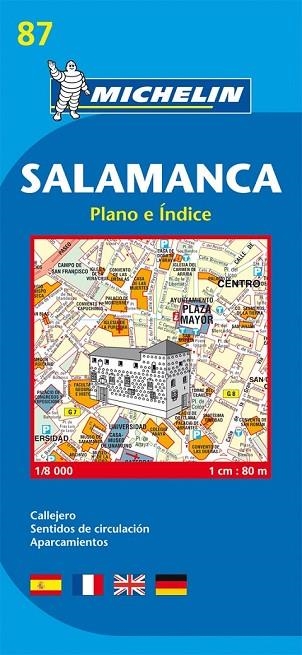 SALAMANCA PLANO E INDICE NUM. 87 | 9782067127999 | AA.VV. | Llibreria Drac - Librería de Olot | Comprar libros en catalán y castellano online