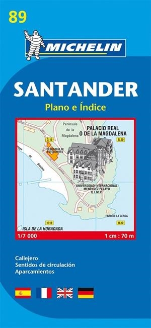 SANTANDER PLANO E INDICE NUM. 89 2007 | 9782067128019 | AA.VV. | Llibreria Drac - Librería de Olot | Comprar libros en catalán y castellano online