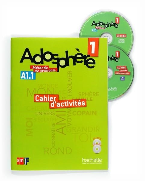 ADOSPHERE A1.1 CAHIER D'A. 1ESO. | 9788467545807 | HIMBER, CÉLINE | Llibreria Drac - Librería de Olot | Comprar libros en catalán y castellano online