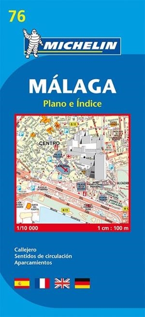 MALAGA PLANO E INDICE NUM. 76 | 9782067127883 | AA.VV. | Llibreria Drac - Librería de Olot | Comprar libros en catalán y castellano online
