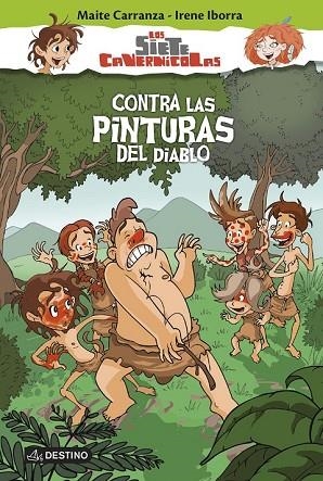 CONTRA LAS PINTURAS DEL DIABLO (LOS SIERTE CAVERNÍCOLAS 2) | 9788408145226 | CARRANZA, MAITE ; IBORRA, IRENE | Llibreria Drac - Llibreria d'Olot | Comprar llibres en català i castellà online