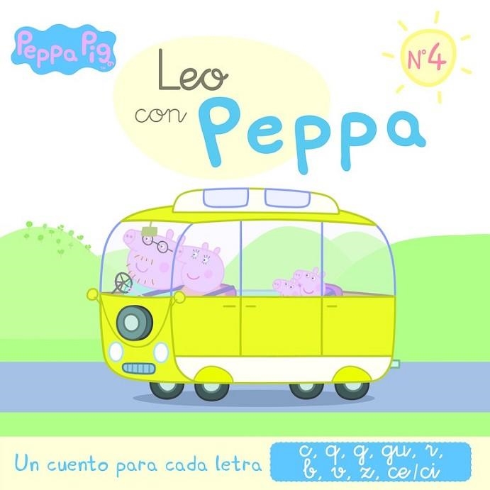 LEO CON PEPPA Nº4 C, Q, G, GU, R (SONIDO SUAVE), B, V, Z, CE-CI | 9788437200019 | VV.AA. | Llibreria Drac - Librería de Olot | Comprar libros en catalán y castellano online