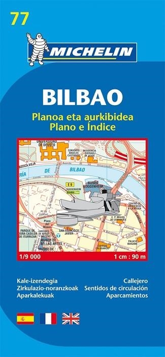 BILBAO PLANO E INDICE 77 | 9782067127890 | AA.VV. | Llibreria Drac - Librería de Olot | Comprar libros en catalán y castellano online