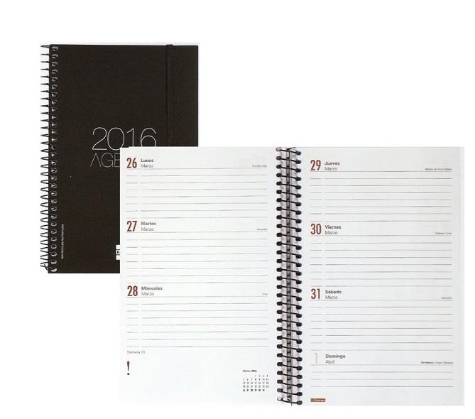 AGENDA 2016 OPAQUE E5 SV NEGRE CAT | 8422952124344 | Llibreria Drac - Librería de Olot | Comprar libros en catalán y castellano online