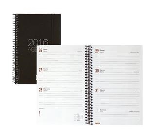 AGENDA 2016 OPAQUE E5 SV NEGRE CAT | 8422952124344 | Llibreria Drac - Librería de Olot | Comprar libros en catalán y castellano online