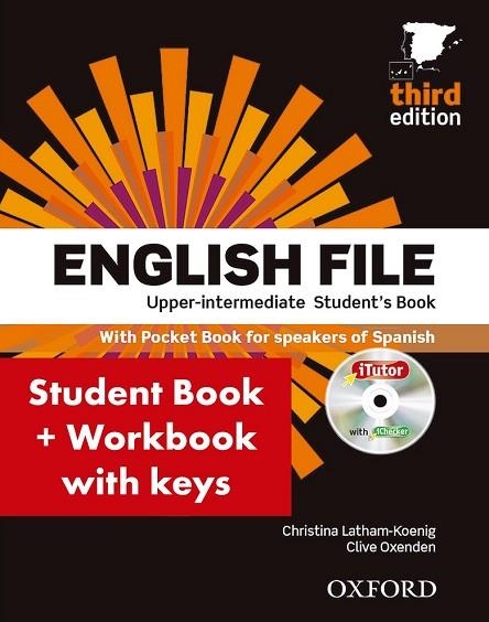ENGLISH FILE UPPER-INTERMEDIATE: STUDENT'S BOOK WORK BOOK WITH KEY PACK (3RD EDI | 9780194558662 | VV.AA. | Llibreria Drac - Librería de Olot | Comprar libros en catalán y castellano online