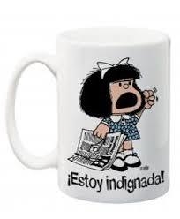 TAZA MAFALDA ESTOY INDIGNADA | 9788862129145 | VV.AA. | Llibreria Drac - Librería de Olot | Comprar libros en catalán y castellano online