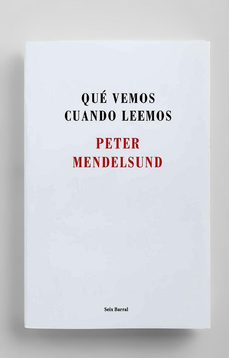 QUÉ VEMOS CUANDO LEEMOS | 9788432225192 | MENDELSUND, PETER | Llibreria Drac - Librería de Olot | Comprar libros en catalán y castellano online