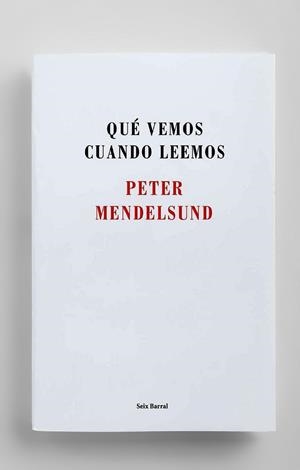 QUÉ VEMOS CUANDO LEEMOS | 9788432225192 | MENDELSUND, PETER | Llibreria Drac - Librería de Olot | Comprar libros en catalán y castellano online