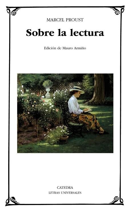 SOBRE LA LECTURA | 9788437634609 | PROUST, MARCEL | Llibreria Drac - Llibreria d'Olot | Comprar llibres en català i castellà online