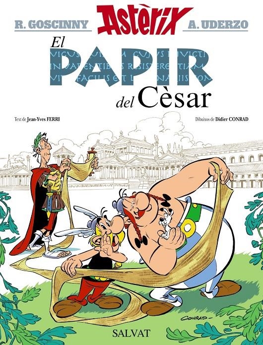 PAPIR DEL CÈSAR, EL (ASTERIX 36) | 9788469604694 | GOSCINNY, RENÉ; FERRI, JEAN-YVES | Llibreria Drac - Librería de Olot | Comprar libros en catalán y castellano online