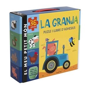 GRANJA, LA. PUZLE I ADHESIUS | 9788490576519 | LITTLE TIGER PRESS | Llibreria Drac - Librería de Olot | Comprar libros en catalán y castellano online