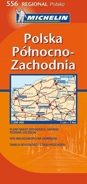 POLONIA NOROESTE MAPA MICHELIN 2009 REGIONAL 556 | 9782067129498 | VARIOS AUTORES | Llibreria Drac - Librería de Olot | Comprar libros en catalán y castellano online