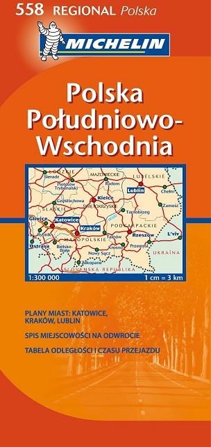 POLONIA SUDESTE MAPA MICHELIN 2009 REGIONAL 558 | 9782067129511 | VARIOS AUTORES | Llibreria Drac - Librería de Olot | Comprar libros en catalán y castellano online