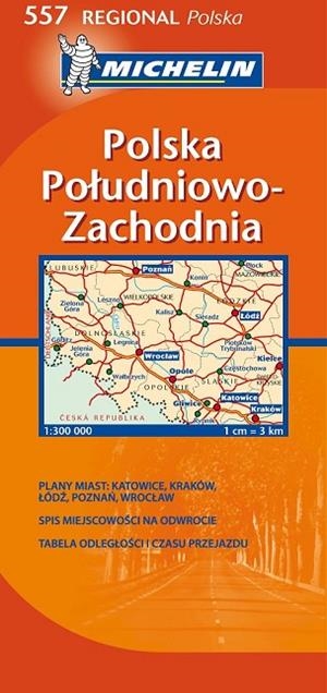 POLONIA SUDOESTE MAPA MICHELIN 2009 REGIONAL 557 | 9782067129504 | VARIOS AUTORES | Llibreria Drac - Librería de Olot | Comprar libros en catalán y castellano online
