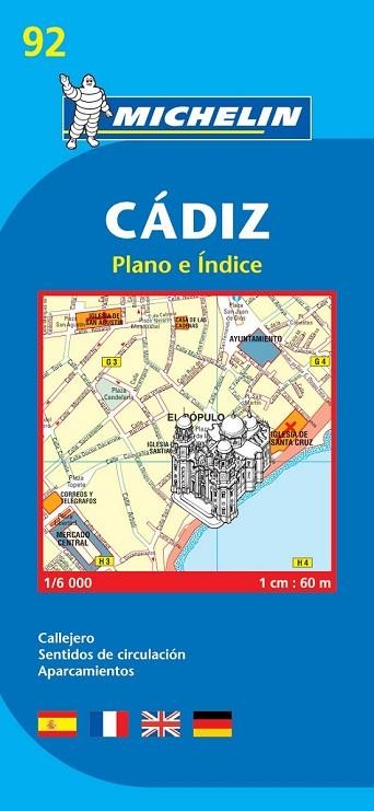 CADIZ PLANO E INDICE (NUM. 92) | 9782067140790 | AA.VV. | Llibreria Drac - Librería de Olot | Comprar libros en catalán y castellano online