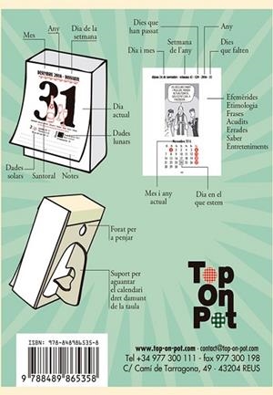 CALENDARI 2016 BLOC SANT JORDI | 9788489865358 | AADD | Llibreria Drac - Librería de Olot | Comprar libros en catalán y castellano online