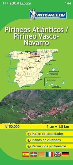 MAPA ZOOM PIRINEOS ATLANTICOS / PIRINEO VASCO-NAVARRO (144) | 9782067140639 | AA.VV. | Llibreria Drac - Librería de Olot | Comprar libros en catalán y castellano online