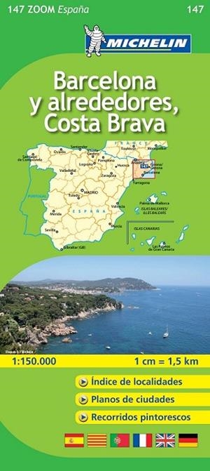 MAPA ZOOM COSTA BRAVA, BARCELONA Y ALREDEDORES (147) | 9782067140660 | AA.VV. | Llibreria Drac - Librería de Olot | Comprar libros en catalán y castellano online