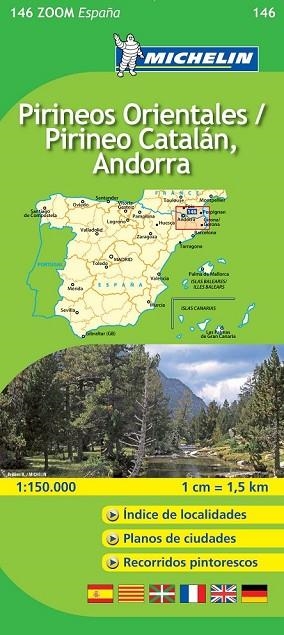 MAPA ZOOM PIRINEOS ORIENTALES / PIRINEO CATALAN, ANDORRA (146) | 9782067140653 | AA.VV. | Llibreria Drac - Librería de Olot | Comprar libros en catalán y castellano online