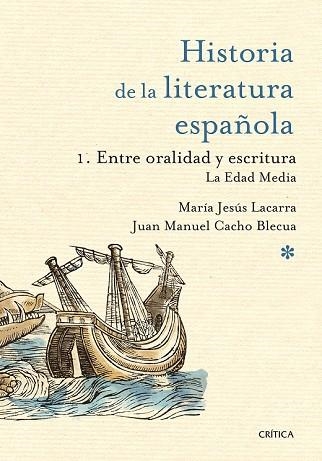 ENTRE ORALIDAD Y ESCRITURA: LA EDAD MEDIA | 9788498928945 | LACARRA, MARIA JESUS; CACHO BLECUA, JUAN MANUEL | Llibreria Drac - Librería de Olot | Comprar libros en catalán y castellano online