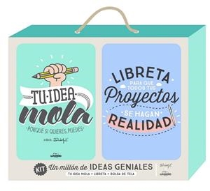 KIT UN MILLÓN DE IDEAS GENIALES | 9788416489206 | MR. WONDERFUL | Llibreria Drac - Librería de Olot | Comprar libros en catalán y castellano online