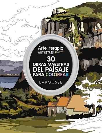 30 OBRAS MAESTRAS DEL PAISAJE PARA COLOREAR (ARTE-TERAPIA) | 9788416368440 | AAVV | Llibreria Drac - Librería de Olot | Comprar libros en catalán y castellano online
