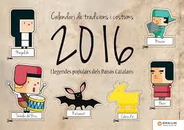 CALENDARI 2016 DE TRADICIONS I COSTUMS | 9788401320163 | AA.DD. | Llibreria Drac - Librería de Olot | Comprar libros en catalán y castellano online
