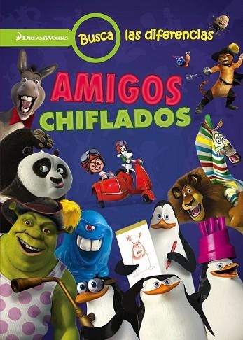 DREAMWORKS BUSCA LAS DIFERENCIAS. AMIGOS CHIFLADOS | 9788408146421 | DREAMWORKS | Llibreria Drac - Librería de Olot | Comprar libros en catalán y castellano online