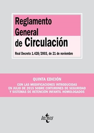 REGLAMENTO GENERAL DE CIRCULACIÓN | 9788430967773 | Llibreria Drac - Librería de Olot | Comprar libros en catalán y castellano online