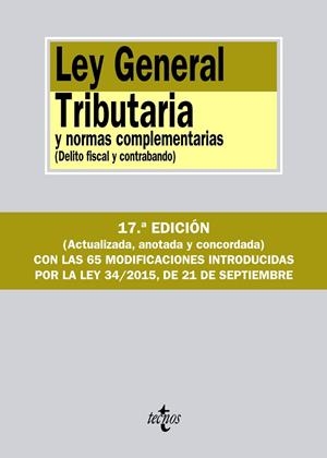 LEY GENERAL TRIBUTARIA Y NORMAS COMPLEMENTARIAS | 9788430968206 | Llibreria Drac - Librería de Olot | Comprar libros en catalán y castellano online