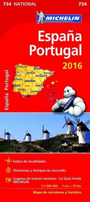 ESPAÑA - PORTUGAL 2016 (NATIONAL 734) | 9782067211339 | Llibreria Drac - Librería de Olot | Comprar libros en catalán y castellano online