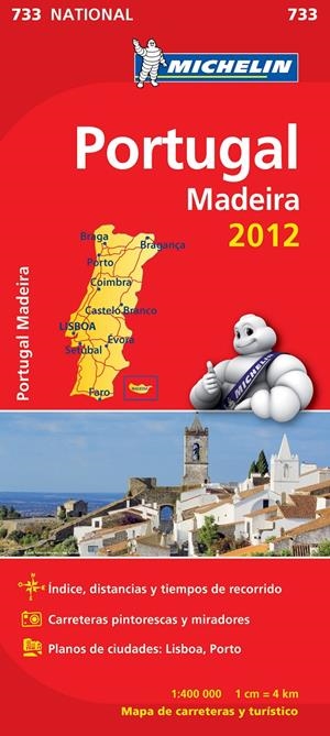 MAPA NATIONAL PORTUGAL 2012 (733) | 9782067171329 | Llibreria Drac - Llibreria d'Olot | Comprar llibres en català i castellà online