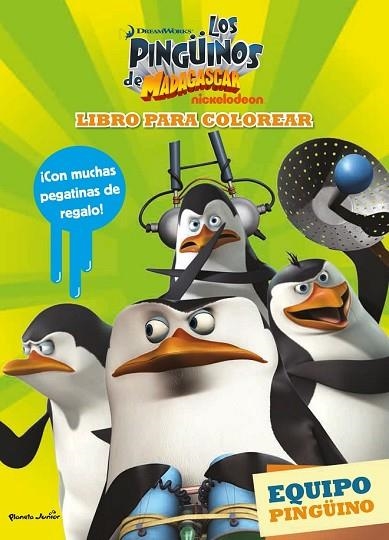 PINGÜINOS DE MADAGASCAR. LIBRO PARA COLOREAR | 9788408149811 | DREAMWORKS | Llibreria Drac - Librería de Olot | Comprar libros en catalán y castellano online