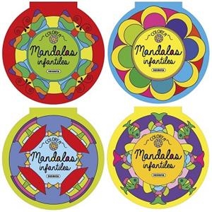 COLOREA MANDALAS INFANTILES (4 TÍTULOS) | 9788467747911 | AAVV | Llibreria Drac - Librería de Olot | Comprar libros en catalán y castellano online