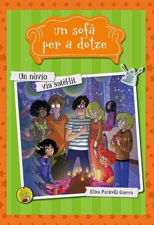 NÒVIO VIA SATÈL·LIT, UN (UN SOFA PER A DOTZE 4) | 9788424654290 | PURICELLI, ELISA | Llibreria Drac - Librería de Olot | Comprar libros en catalán y castellano online