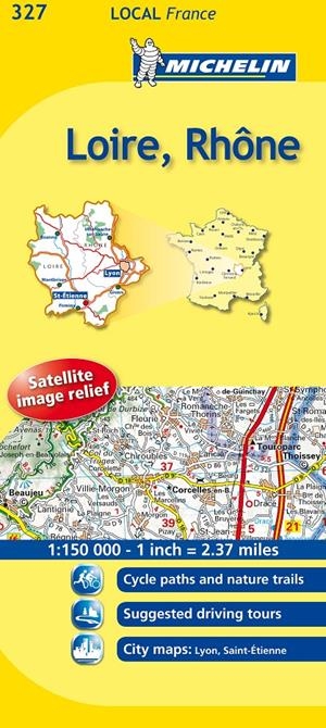 LOIRE, RHONE MAPA LOCAL FRANCE (327) | 9782067133815 | AA.DD. | Llibreria Drac - Librería de Olot | Comprar libros en catalán y castellano online