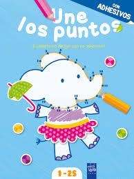 UNE LOS PUNTOS CON ADHESIVOS. AZUL | 9788408148753 | YOYO | Llibreria Drac - Librería de Olot | Comprar libros en catalán y castellano online