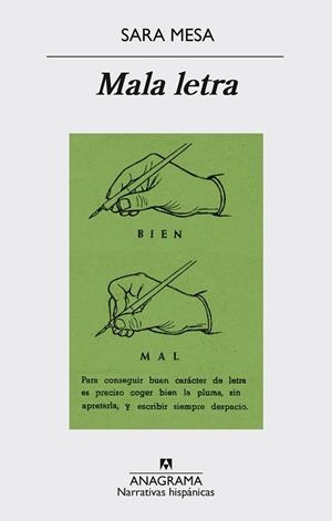 MALA LETRA | 9788433998057 | MESA, SARA | Llibreria Drac - Librería de Olot | Comprar libros en catalán y castellano online
