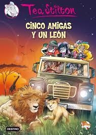 CINCO AMIGAS Y UN LEON (TEA STILTON 17 CON ESTUCHE) | 9788408153238 | STILTON, TEA | Llibreria Drac - Llibreria d'Olot | Comprar llibres en català i castellà online