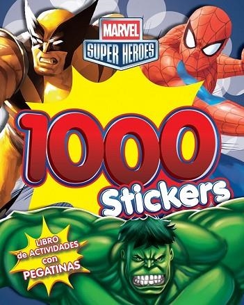 MARVEL. LIBRO DE ACTIVIDADES CON 1000 PEGATINAS | 9788415343387 | MARVEL | Llibreria Drac - Librería de Olot | Comprar libros en catalán y castellano online
