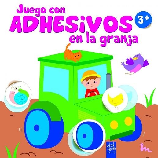 JUEGO CON ADHESIVOS EN LA GRANJA +3. TRACTOR | 9788408148739 | YOYO | Llibreria Drac - Librería de Olot | Comprar libros en catalán y castellano online