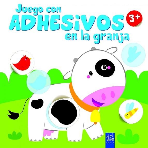 JUEGO CON ADHESIVOS EN LA GRANJA +3. VACA | 9788408148722 | YOYO | Llibreria Drac - Librería de Olot | Comprar libros en catalán y castellano online