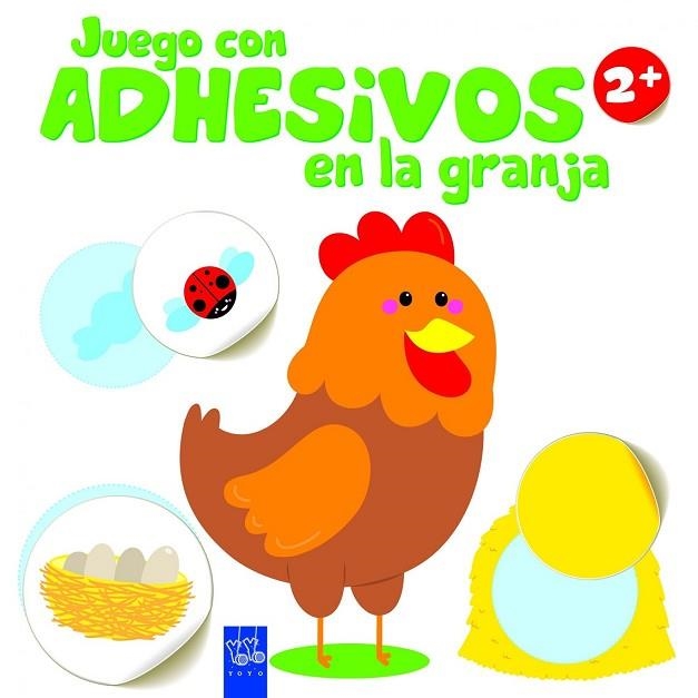 JUEGO CON ADHESIVOS EN LA GRANJA +2. GALLINA | 9788408148708 | YOYO | Llibreria Drac - Librería de Olot | Comprar libros en catalán y castellano online
