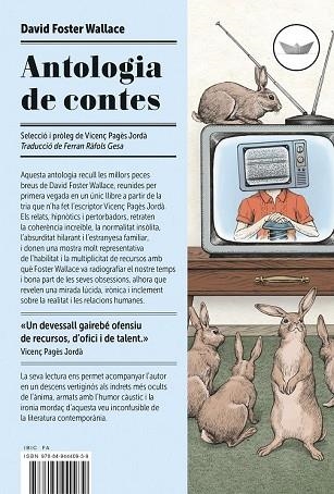 ANTOLOGIA DE CONTES | 9788494440939 | FOSTER WALLACE, DAVID | Llibreria Drac - Llibreria d'Olot | Comprar llibres en català i castellà online
