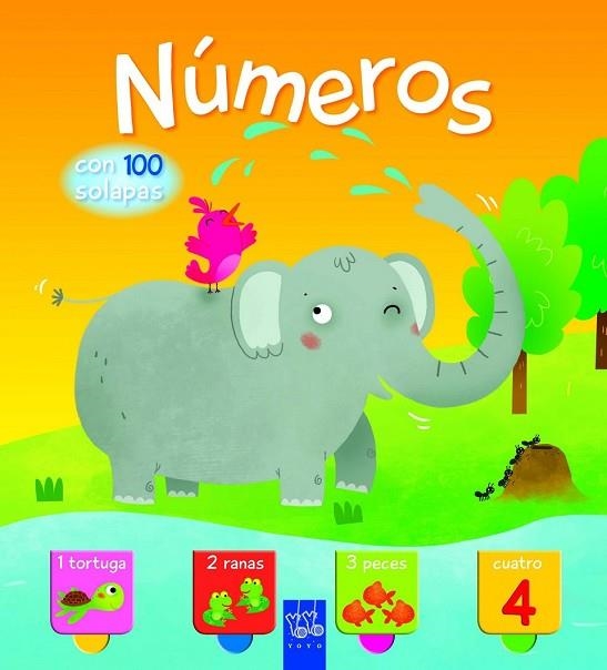 NÚMEROS. CON 100 SOLAPAS | 9788408149477 | YOYO | Llibreria Drac - Librería de Olot | Comprar libros en catalán y castellano online